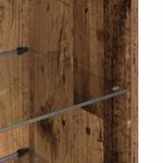 Casa si Gradina - Mobilier - Comode si corpuri - Comode - Sifonieri pentru TV montate pe perete 2 pcs Lemn Vechi - Infinity.ro