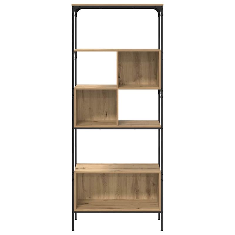 Casa si Gradina - Mobilier - Biblioteci si rafturi - Biblioteci - Biblioteca Stejar Artizanal 76 x 33 x 188,5 cm Lemn compozit - Infinity.ro