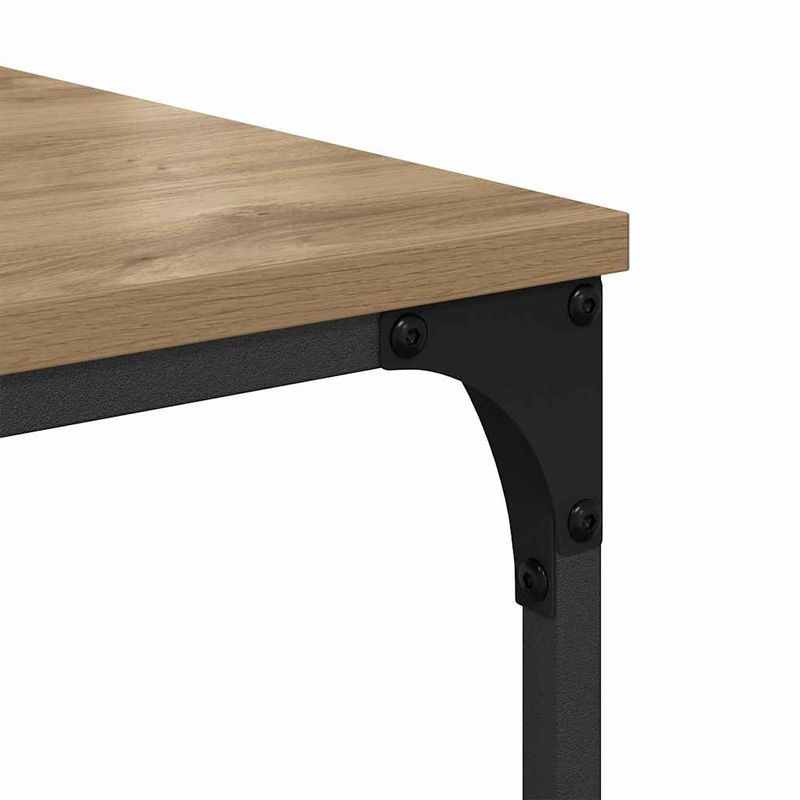 Casa si Gradina - Mobilier - Biblioteci si rafturi - Biblioteci - Biblioteca Stejar Artizanal 76 x 33 x 188,5 cm Lemn compozit - Infinity.ro