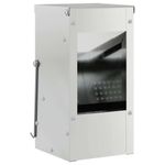 Petshop - Accesorii petshop - Castroane si adapatori - Urmarire pentru iepuri Argintiu 12,5 x 12,5 x 25 cm - Infinity.ro