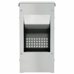 Petshop - Accesorii petshop - Castroane si adapatori - Urmarire pentru iepuri Argintiu 12,5 x 12,5 x 25 cm - Infinity.ro