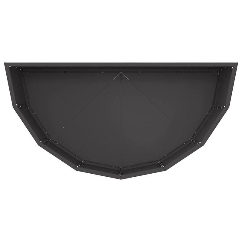 Casa si Gradina - Gradinarit si plante - Plante si ghivece - Ghivece si suporturi - Jardiniera Negru 90 x 45 x 35 cm Otel - Infinity.ro