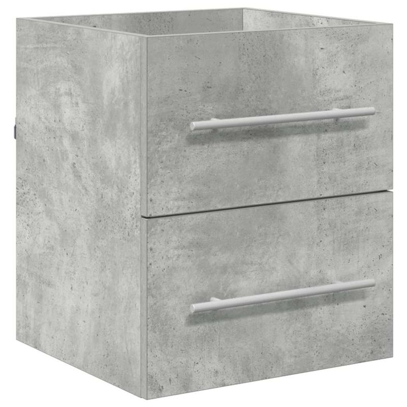 Casa si Gradina - Mobilier - Mobilier baie - Comode baie - Comoda de chiuveta Gri din beton 38,5 x 41 x 48 cm Lemn compozit - Infinity.ro