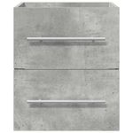 Casa si Gradina - Mobilier - Mobilier baie - Comode baie - Comoda de chiuveta Gri din beton 38,5 x 41 x 48 cm Lemn compozit - Infinity.ro