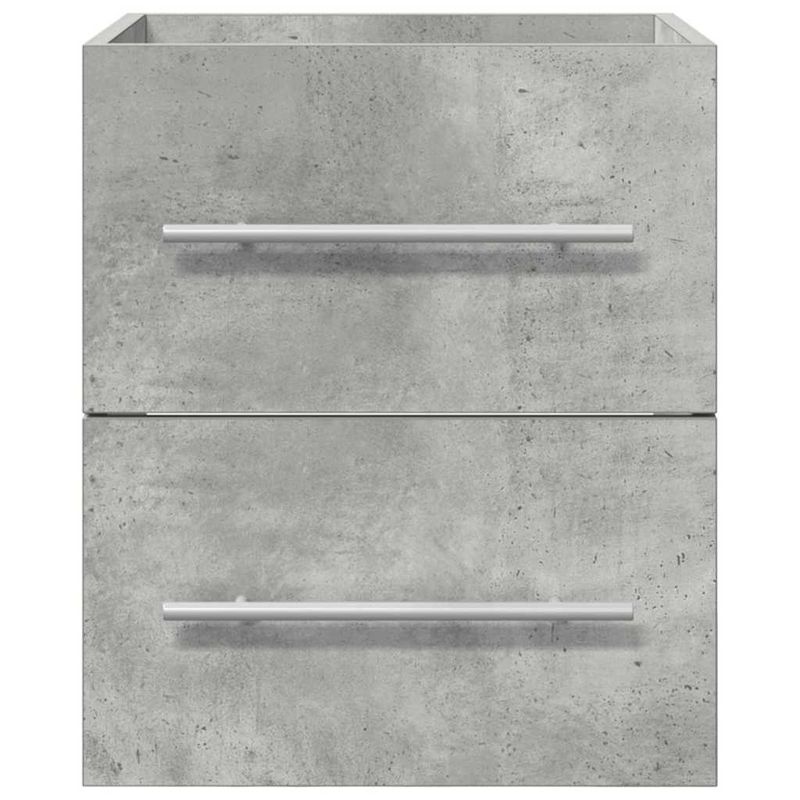 Casa si Gradina - Mobilier - Mobilier baie - Comode baie - Comoda de chiuveta Gri din beton 38,5 x 41 x 48 cm Lemn compozit - Infinity.ro