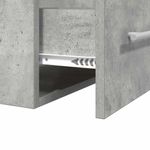 Casa si Gradina - Mobilier - Mobilier baie - Comode baie - Comoda de chiuveta Gri din beton 38,5 x 41 x 48 cm Lemn compozit - Infinity.ro
