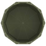 Casa si Gradina - Gradinarit si plante - Plante si ghivece - Ghivece si suporturi - Jardiniera Verde masliniu 60 x 60 x 35 cm Otel - Infinity.ro