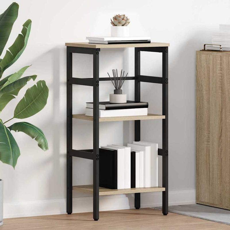 Casa si Gradina - Mobilier - Biblioteci si rafturi - Biblioteci - Raft pentru carti Stejar Sonoma 40 x 29,5 x 81 cm Lemn compozit - Infinity.ro