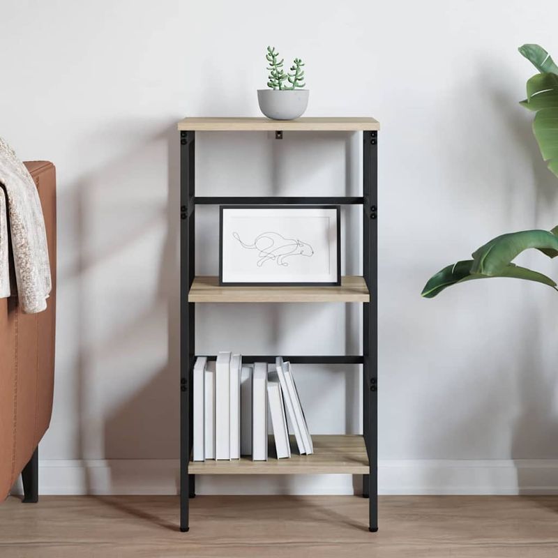 Casa si Gradina - Mobilier - Biblioteci si rafturi - Biblioteci - Raft pentru carti Stejar Sonoma 40 x 29,5 x 81 cm Lemn compozit - Infinity.ro