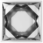 Casa si Gradina - Gradinarit si plante - Plante si ghivece - Ghivece si suporturi - Jardiniera 2 pcs Argintiu 30 x 30 x 75 cm Otel Galvanizat - Infinity.ro