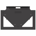 Petshop - Accesorii petshop - Castroane si adapatori - Jgheab pentru hranirea animalelor Negru 108 x 50 x 28 cm - Infinity.ro