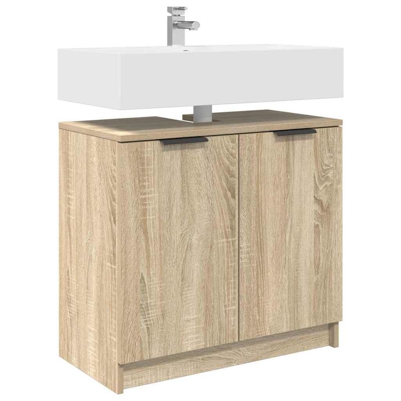 Casa si Gradina - Mobilier - Mobilier baie - Corpuri baie - Dulap de Baie Stejar Sonoma 64,5 x 33,5 x 59 cm Lemn compozit - Infinity.ro