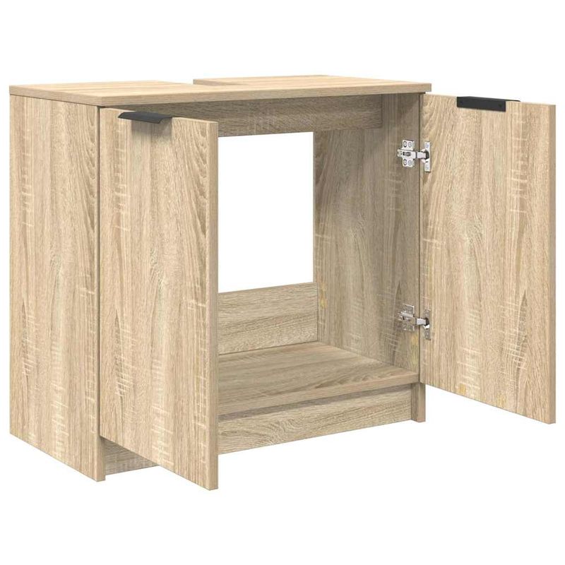 Casa si Gradina - Mobilier - Mobilier baie - Corpuri baie - Dulap de Baie Stejar Sonoma 64,5 x 33,5 x 59 cm Lemn compozit - Infinity.ro