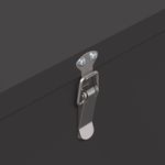 Petshop - Accesorii petshop - Castroane si adapatori - Feeder pentru pui Negru 60.5 x 29 x 51 cm Otel Laminat la Rece - Infinity.ro