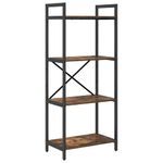 Casa si Gradina - Mobilier - Biblioteci si rafturi - Biblioteci - Raft pentru carti Stejar fumuriu 56 x 34 x 133,5 cm - Infinity.ro