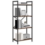 Casa si Gradina - Mobilier - Biblioteci si rafturi - Biblioteci - Raft pentru carti Stejar fumuriu 56 x 34 x 133,5 cm - Infinity.ro