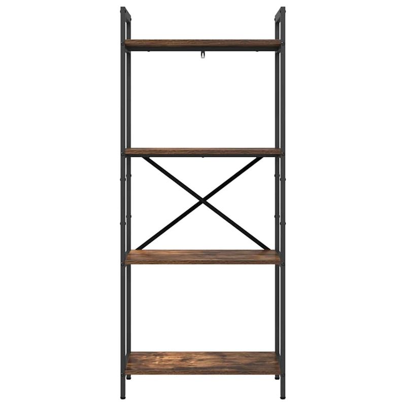 Casa si Gradina - Mobilier - Biblioteci si rafturi - Biblioteci - Raft pentru carti Stejar fumuriu 56 x 34 x 133,5 cm - Infinity.ro