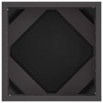 Casa si Gradina - Gradinarit si plante - Plante si ghivece - Ghivece si suporturi - Jardiniera Negru 30 x 30 x 30 cm Otel - Infinity.ro