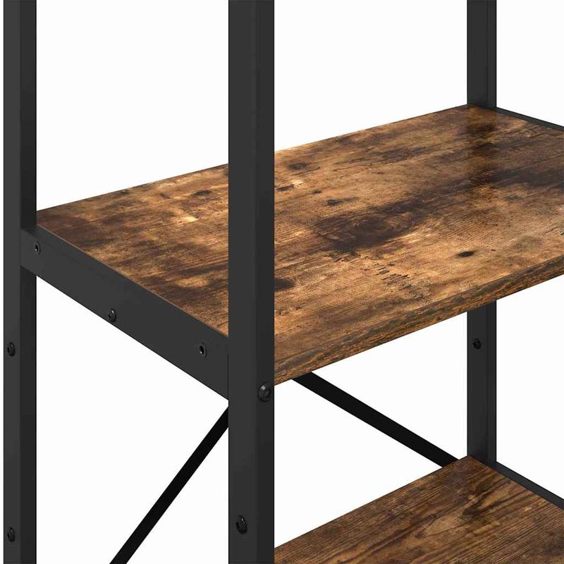 Casa si Gradina - Mobilier - Biblioteci si rafturi - Biblioteci - Raft pentru carti Stejar fumuriu 56 x 34 x 133,5 cm - Infinity.ro