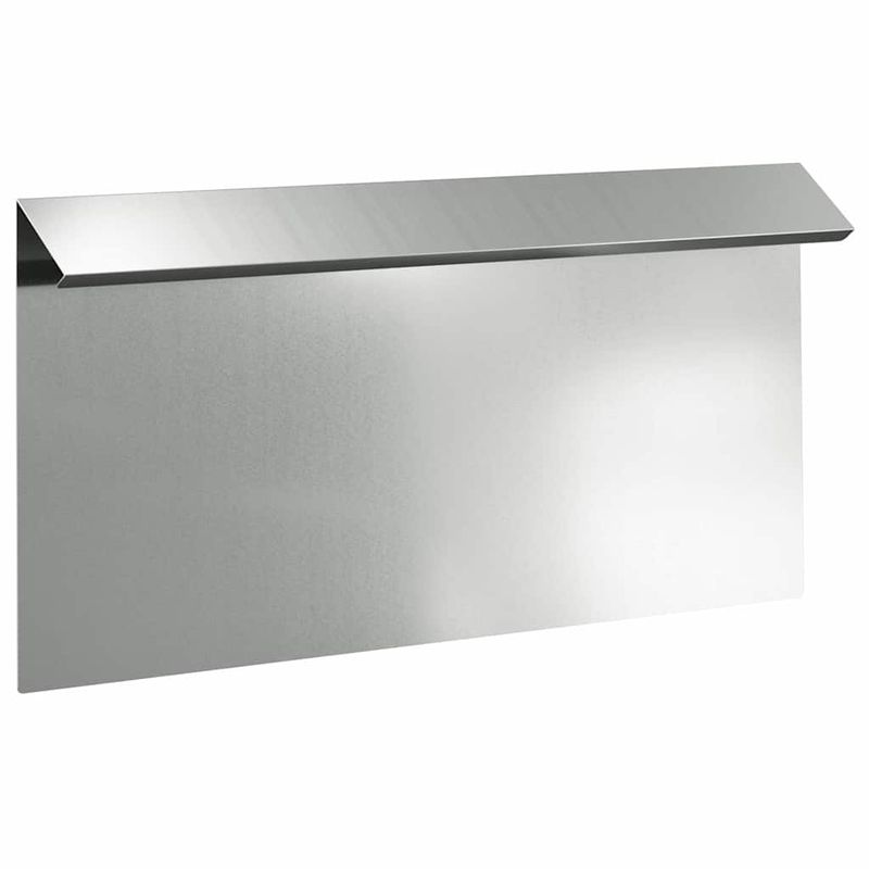 Casa si Gradina - Gradina si terasa - Garduri, panouri si accesorii - Gard pentru melci Argintiu 50 x 3,5 x 25 cm Otel Galvanizat - Infinity.ro