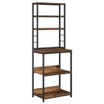 Casa si Gradina - Mobilier - Biblioteci si rafturi - Biblioteci - Raft de bucatarie Lemn Vechi 60 x 40 x 168 cm Lemn compozit - Infinity.ro