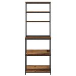 Casa si Gradina - Mobilier - Biblioteci si rafturi - Biblioteci - Raft de bucatarie Lemn Vechi 60 x 40 x 168 cm Lemn compozit - Infinity.ro