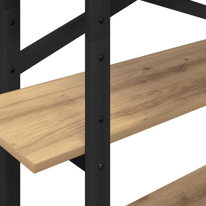 Casa si Gradina - Mobilier - Biblioteci si rafturi - Biblioteci - Raft pentru carti Stejar Artizanal 100 x 33,5 x 140 cm - Infinity.ro