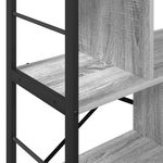 Casa si Gradina - Mobilier - Biblioteci si rafturi - Biblioteci - Raft pentru carti Gri Sonoma 75 x 30 x 91 cm Lemn compozit - Infinity.ro