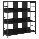 Casa si Gradina - Mobilier - Biblioteci si rafturi - Biblioteci - Raft pentru carti Stejar Negru 102 x 32 x 104,5 cm - Infinity.ro