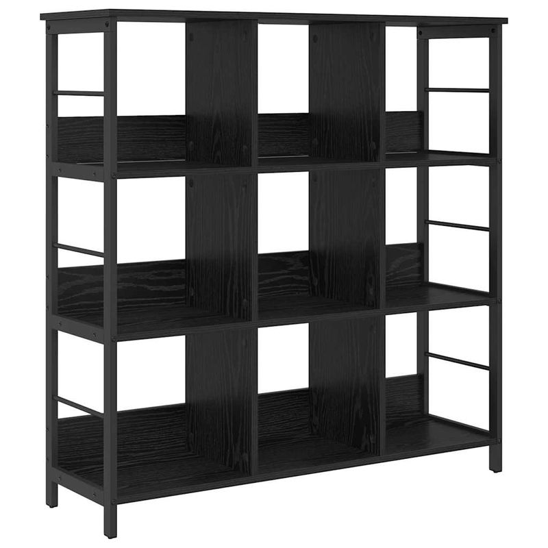 Casa si Gradina - Mobilier - Biblioteci si rafturi - Biblioteci - Raft pentru carti Stejar Negru 102 x 32 x 104,5 cm - Infinity.ro
