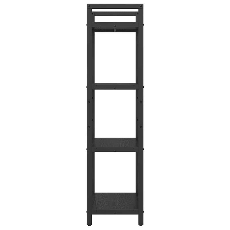 Casa si Gradina - Mobilier - Biblioteci si rafturi - Biblioteci - Raft pentru carti Stejar Negru 56 x 34 x 133,5 cm Lemn compozit - Infinity.ro