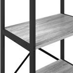 Casa si Gradina - Mobilier - Biblioteci si rafturi - Biblioteci - Raft pentru carti Gri Sonoma 56 x 34 x 96 cm Lemn compozit - Infinity.ro