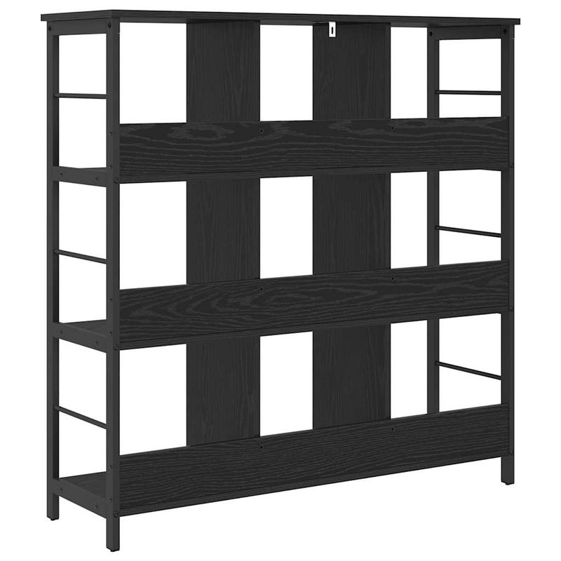 Casa si Gradina - Mobilier - Biblioteci si rafturi - Biblioteci - Raft pentru carti Stejar Negru 102 x 32 x 104,5 cm - Infinity.ro