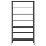 Casa si Gradina - Mobilier - Biblioteci si rafturi - Biblioteci - Raft pentru carti Stejar Negru 60 x 29,5 x 115 cm Lemn compozit - Infinity.ro
