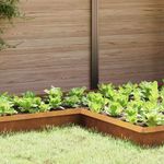 Casa si Gradina - Gradina si terasa - Garduri, panouri si accesorii - Gard pentru melci Ruginit 10 x 10 x 25 cm - Infinity.ro