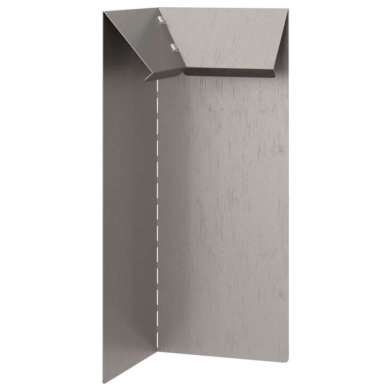 Casa si Gradina - Gradina si terasa - Garduri, panouri si accesorii - Gard pentru melci Ruginit 10 x 10 x 25 cm - Infinity.ro