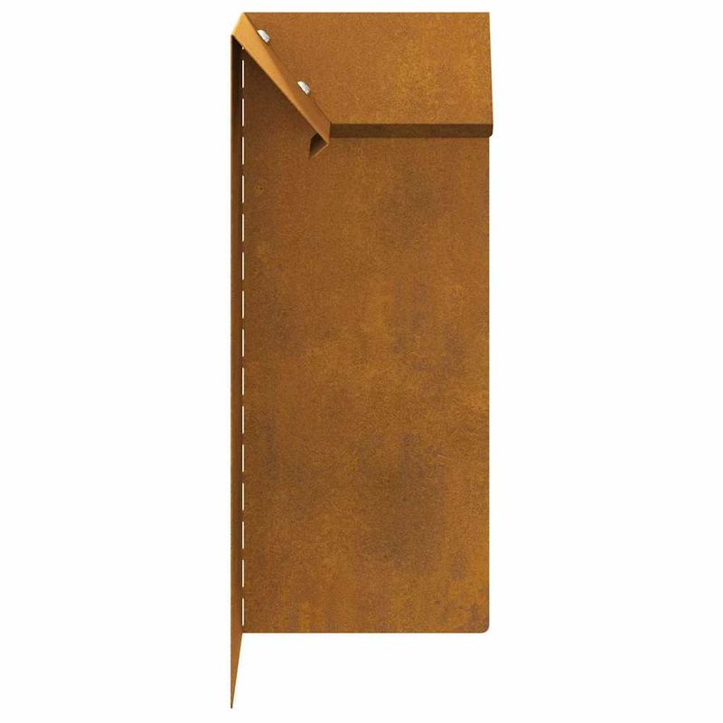 Casa si Gradina - Gradina si terasa - Garduri, panouri si accesorii - Gard pentru melci Ruginit 10 x 10 x 25 cm - Infinity.ro