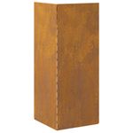 Casa si Gradina - Gradina si terasa - Garduri, panouri si accesorii - Gard pentru melci Ruginit 10 x 10 x 25 cm - Infinity.ro