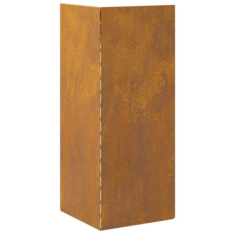 Casa si Gradina - Gradina si terasa - Garduri, panouri si accesorii - Gard pentru melci Ruginit 10 x 10 x 25 cm - Infinity.ro