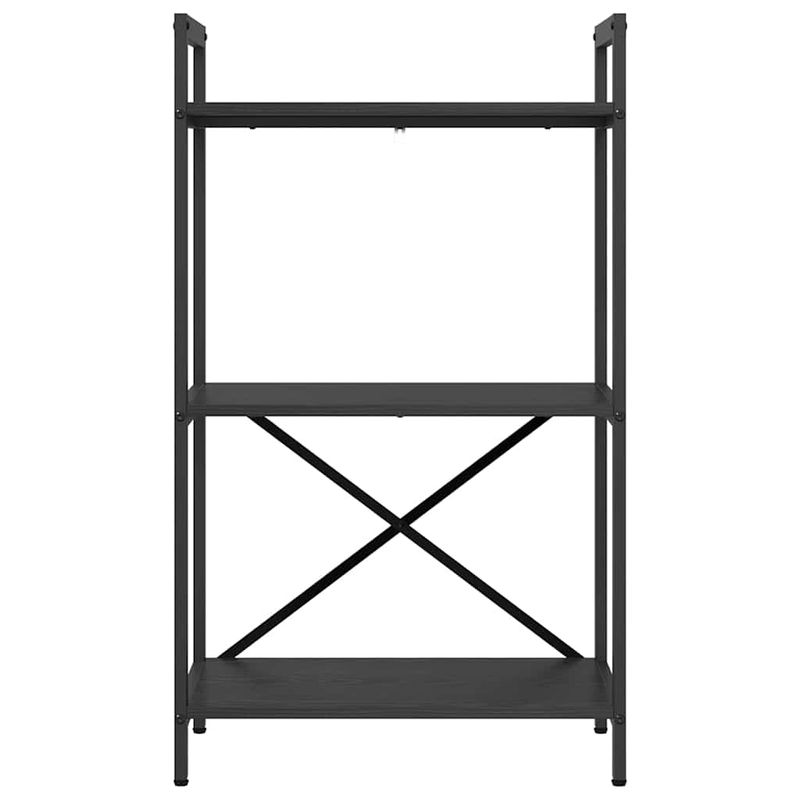 Casa si Gradina - Mobilier - Biblioteci si rafturi - Biblioteci - Raft pentru carti Stejar Negru 56 x 34 x 96 cm Lemn compozit - Infinity.ro