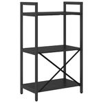 Casa si Gradina - Mobilier - Biblioteci si rafturi - Biblioteci - Raft pentru carti Stejar Negru 56 x 34 x 96 cm Lemn compozit - Infinity.ro