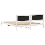 Casa si Gradina - Mobilier - Paturi si accesorii - Paturi - Cadru de pat Gri deschis 180 x 200 cm Lemn de pin masiv - Infinity.ro