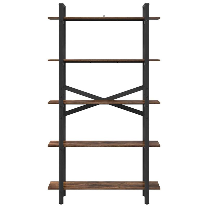 Casa si Gradina - Mobilier - Biblioteci si rafturi - Biblioteci - Raft pentru carti Stejar fumuriu 100 x 33,5 x 178 cm - Infinity.ro