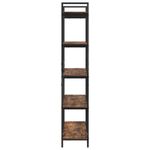 Casa si Gradina - Mobilier - Biblioteci si rafturi - Biblioteci - Raft pentru carti Stejar fumuriu 100 x 33,5 x 178 cm - Infinity.ro