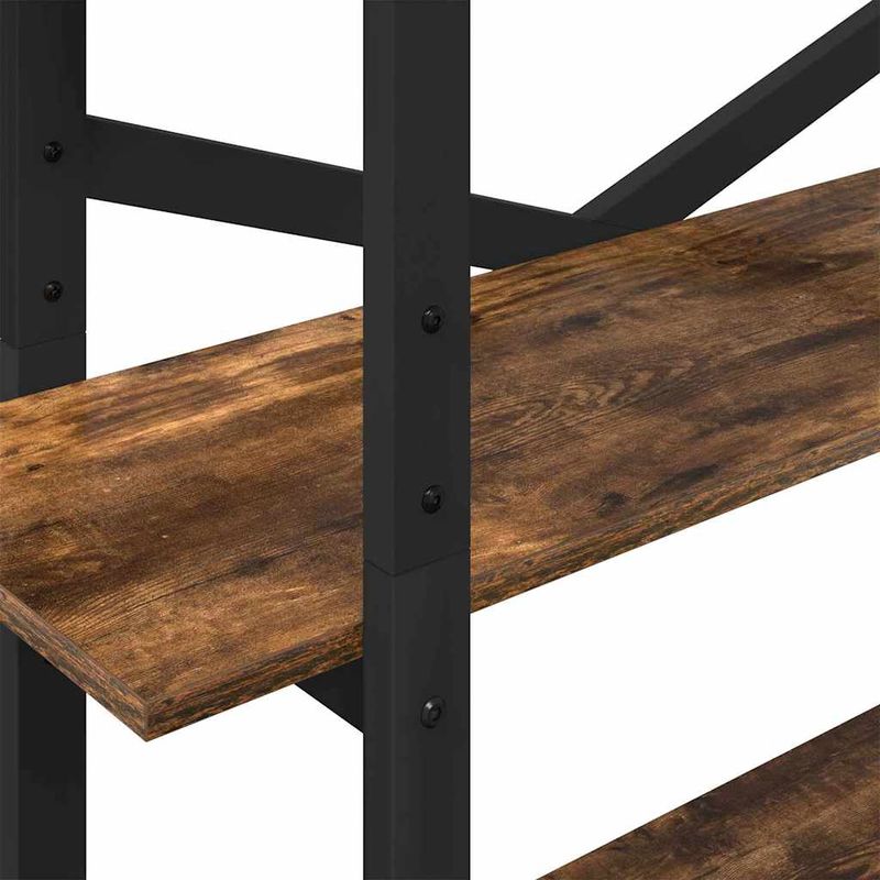 Casa si Gradina - Mobilier - Biblioteci si rafturi - Biblioteci - Raft pentru carti Stejar fumuriu 100 x 33,5 x 178 cm - Infinity.ro