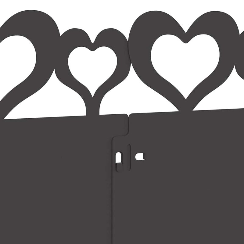 Casa si Gradina - Gradina si terasa - Garduri, panouri si accesorii - Borduri pentru gazon 10 pcs Negru 103 x 0,05 x 22 cm Otel - Infinity.ro