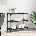 Casa si Gradina - Mobilier - Biblioteci si rafturi - Biblioteci - Dulap pentru carti Stejar Negru 80 x 33 x 70,5 cm - Infinity.ro
