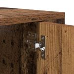 Casa si Gradina - Mobilier - Comode si corpuri - Comode - Dulap TV montat pe perete Lemn vechi 80 x 34.5 x 40 cm - Infinity.ro