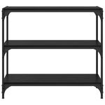 Casa si Gradina - Mobilier - Biblioteci si rafturi - Biblioteci - Dulap pentru carti Stejar Negru 80 x 33 x 70,5 cm - Infinity.ro