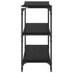 Casa si Gradina - Mobilier - Biblioteci si rafturi - Biblioteci - Dulap pentru carti Stejar Negru 80 x 33 x 70,5 cm - Infinity.ro